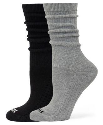 Women's Sport Scrunch Crew Socks, 2-Pack