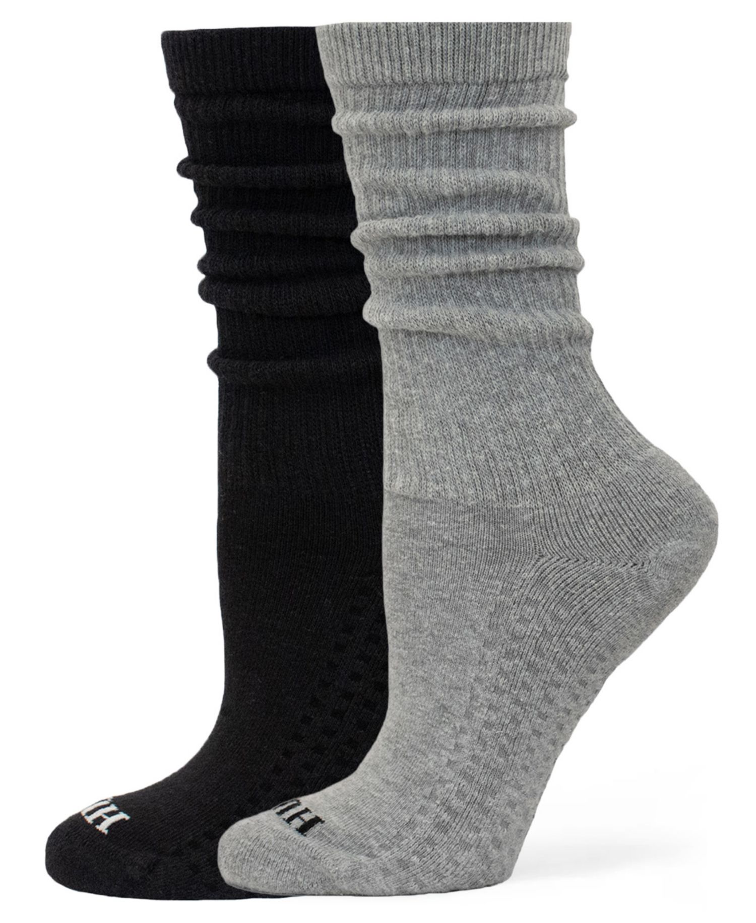 Women's Sport Scrunch Crew Socks, 2-Pack