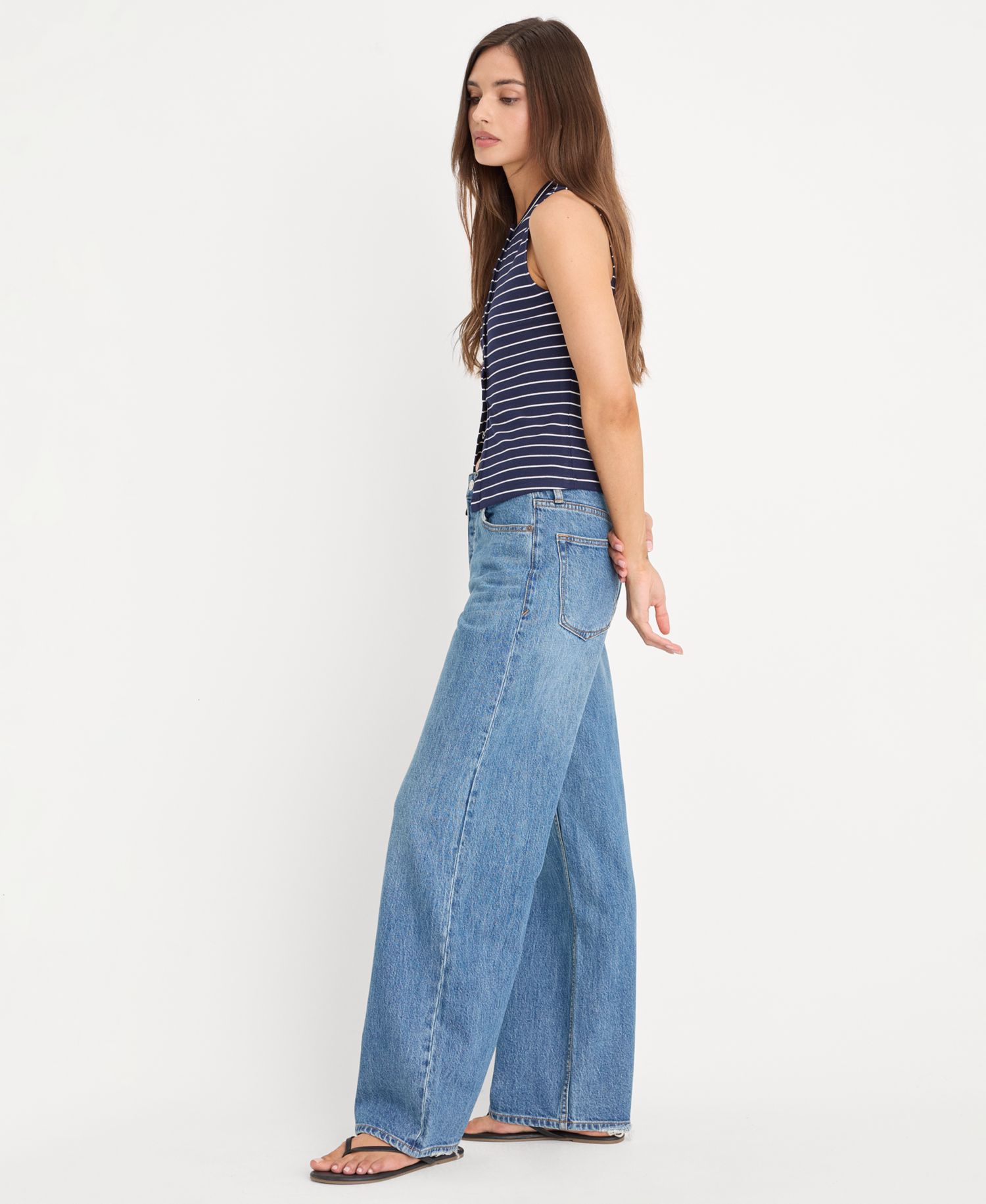 Women's Vintage Wide Jeans