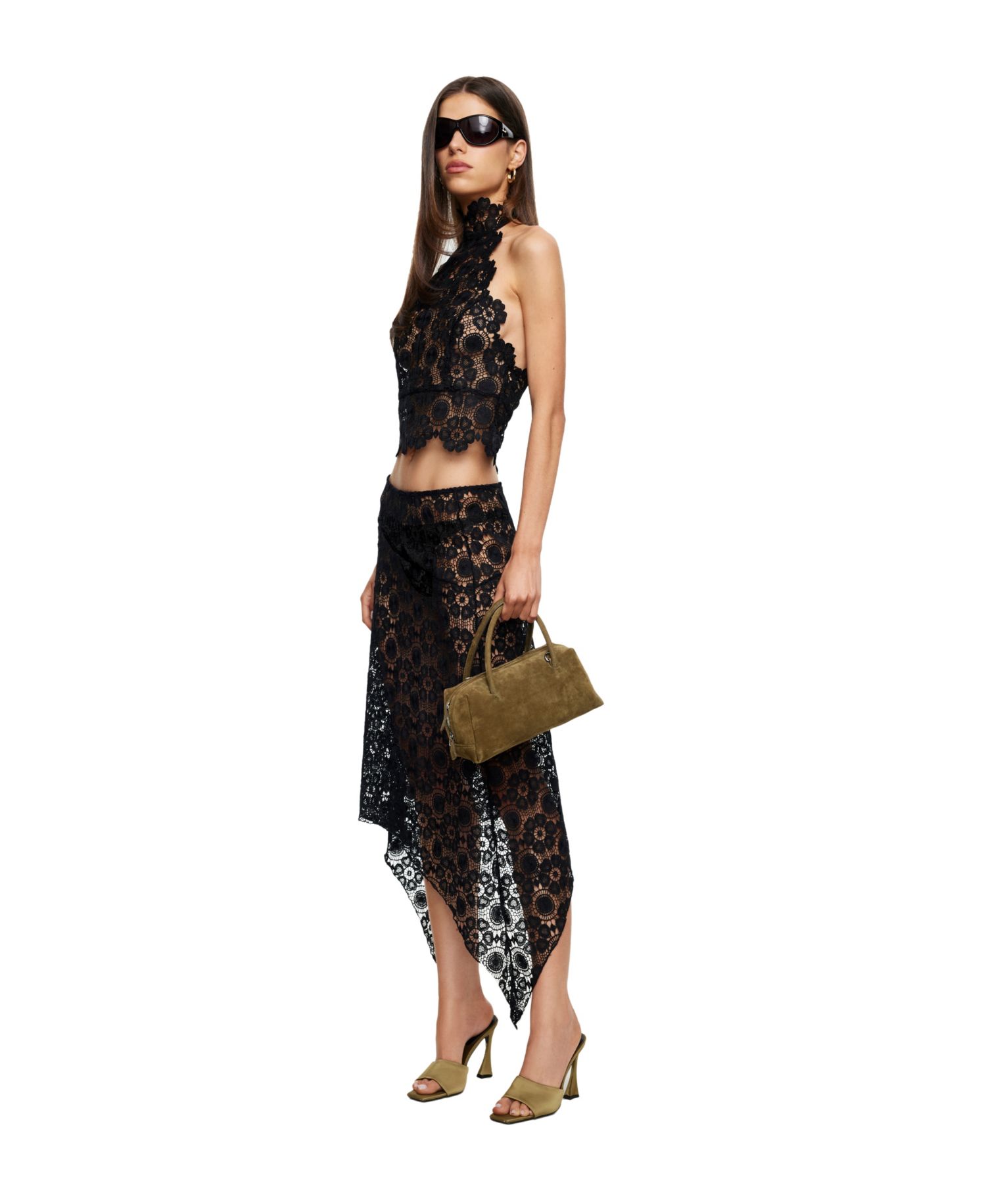 Women's Trophy Asymmetric Midi Skirt