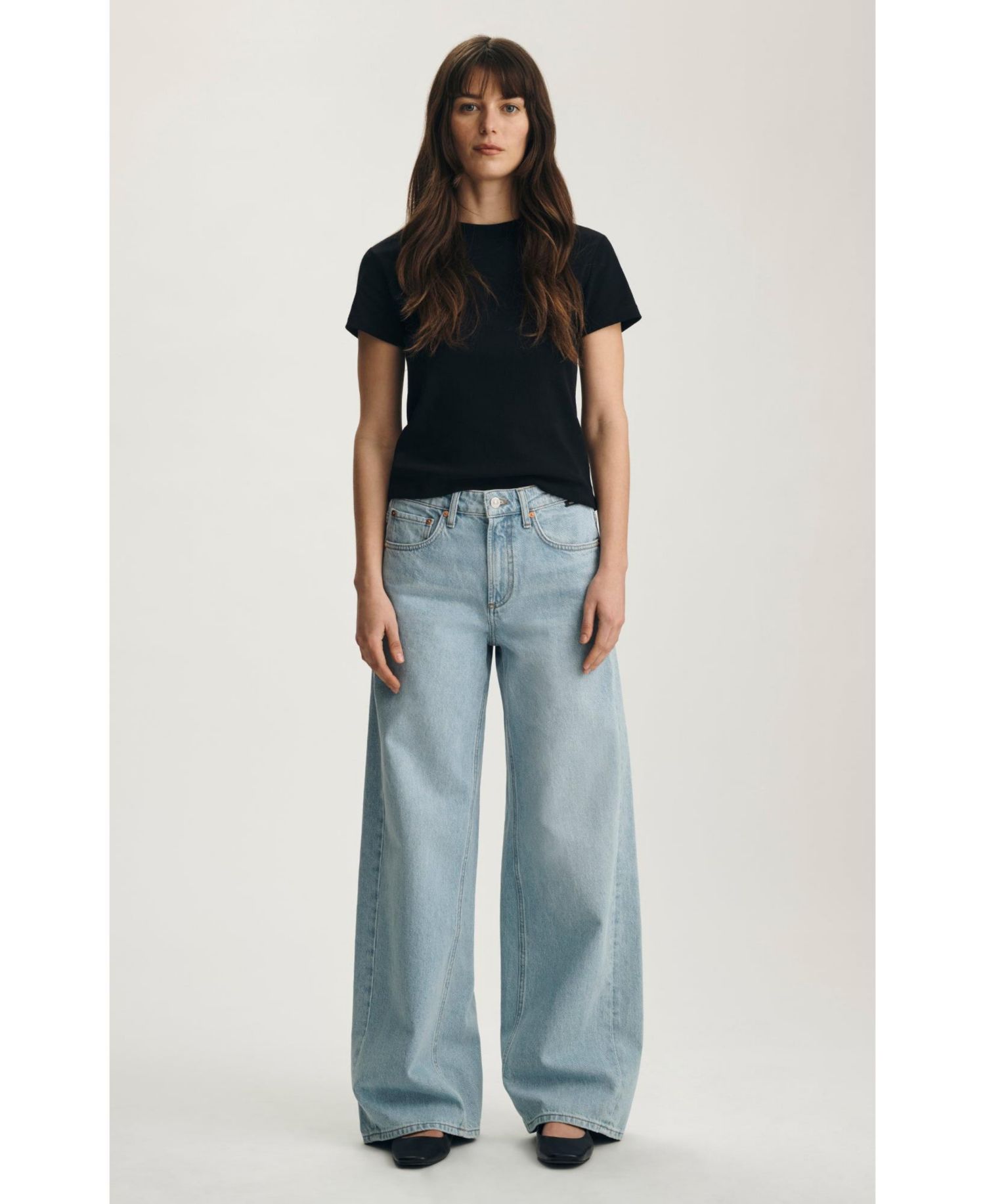 Women's Siena High Rise Wide Leg In Light Classic Denim