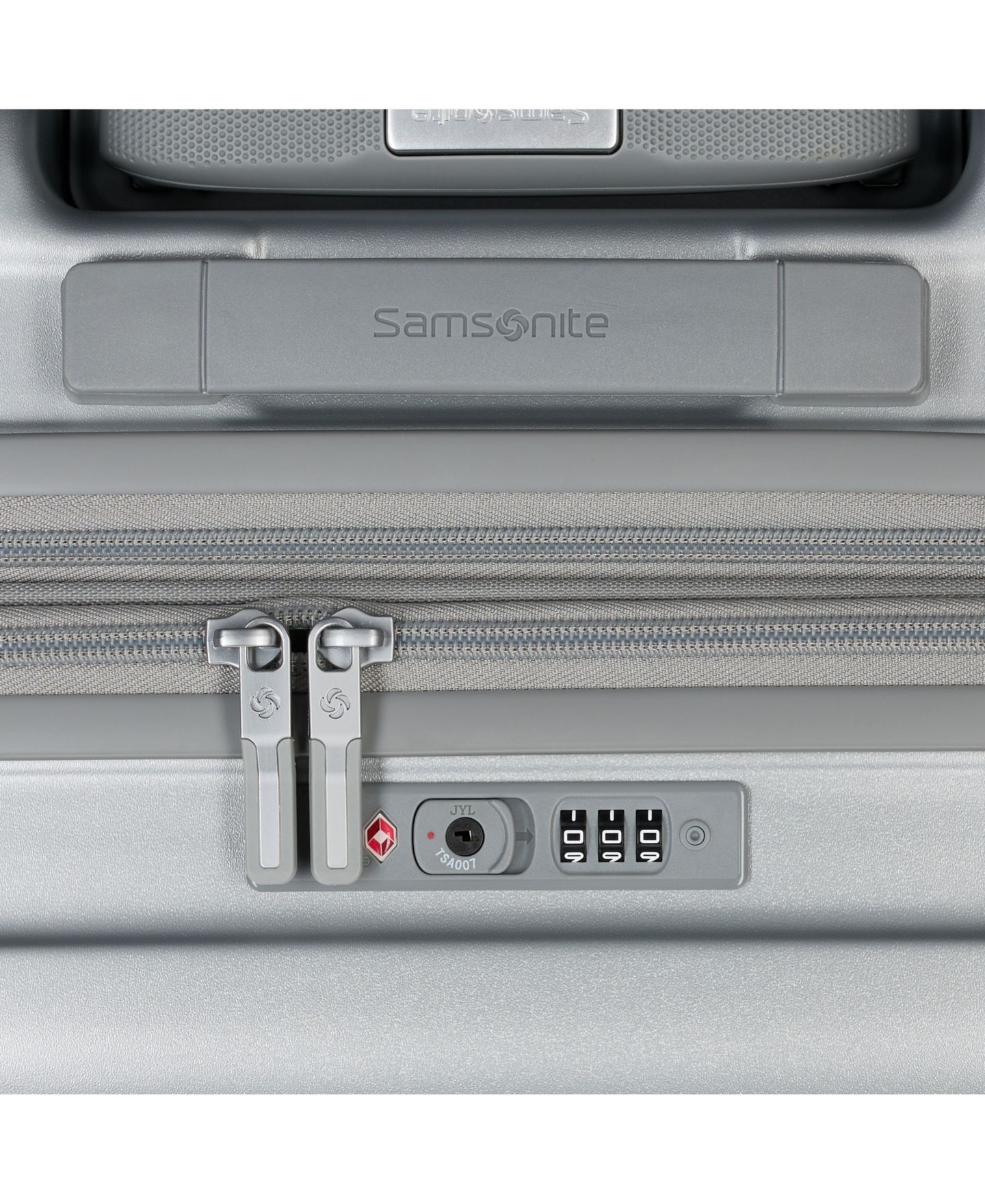 Чемодан Samsonite Spin Tech 7 Carry-On Spinner, цвет: Серебряный — фото 9