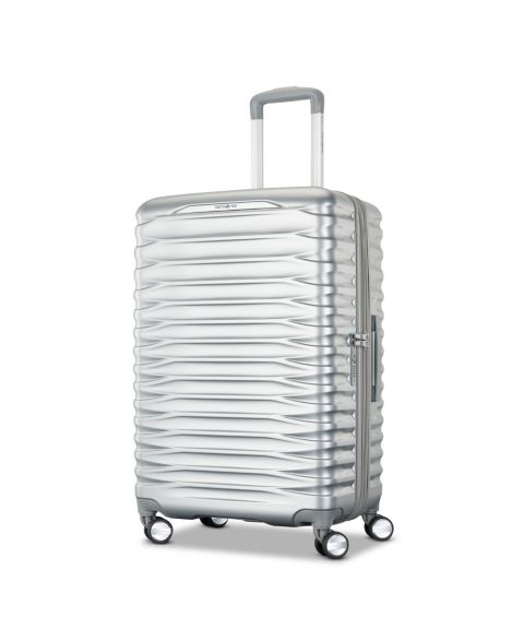 Чемодан Samsonite Spin Tech 7 Medium Check-In Spinner, цвет: Серебряный