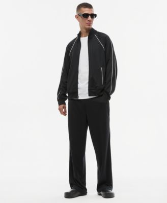 Men's Long-Sleeve Relaxed Louis Track Jacket & Wide-Leg Track Pants, Macy's Exclusive