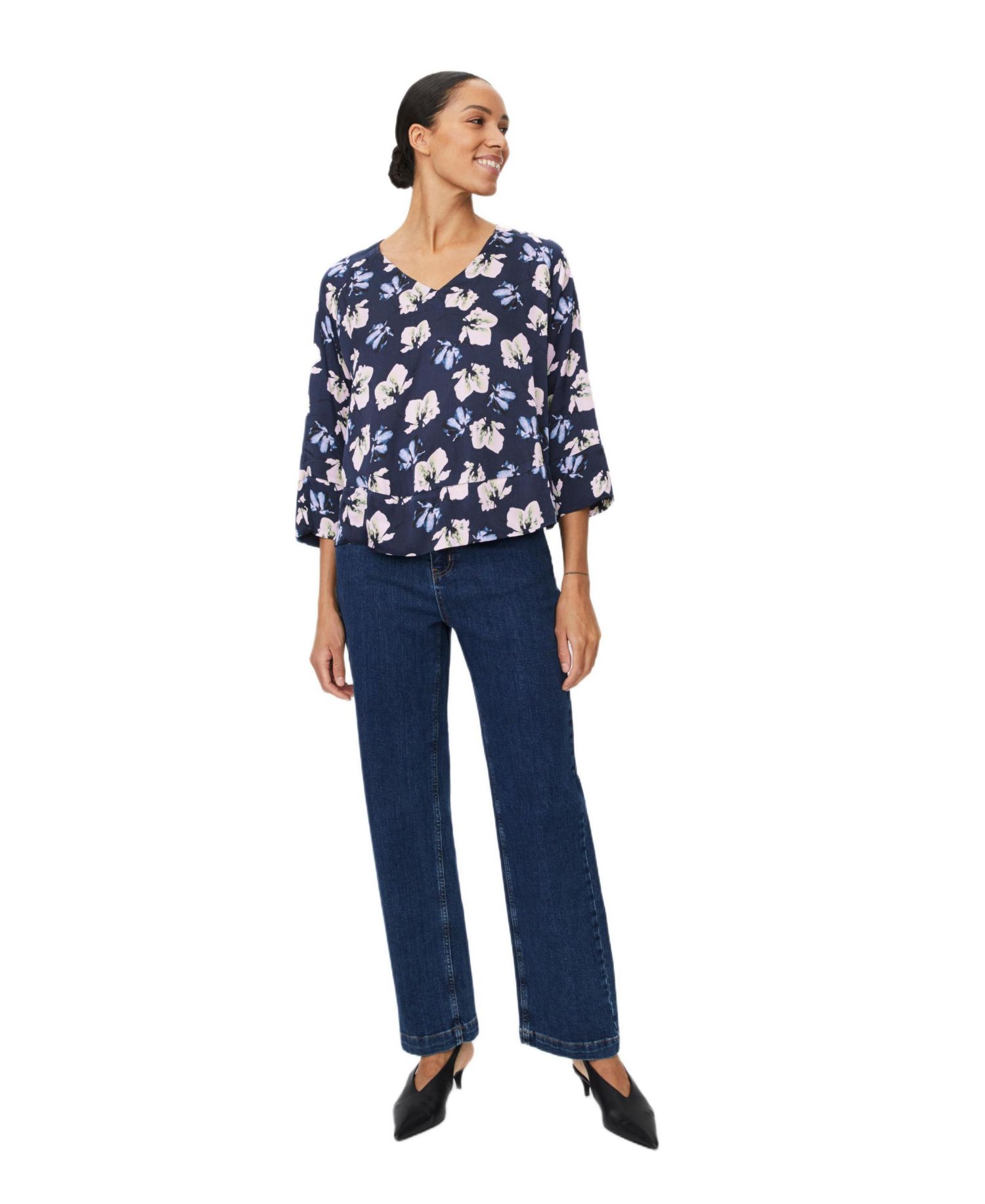 Women's MaBenika Floral Print Blouse