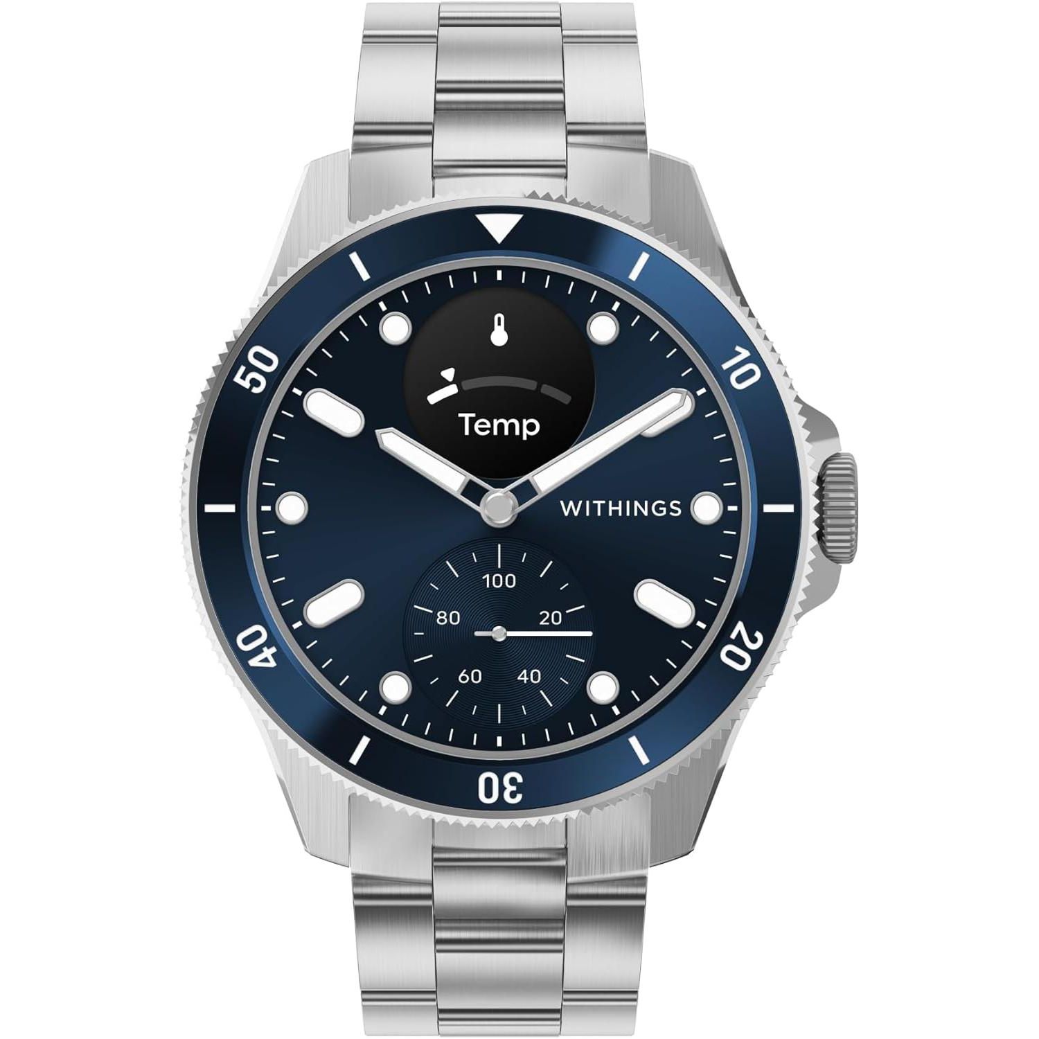 ScanWatch Nova - Hybrid Smartwatch w/ SpO2, Sleep and Temperature Monitoring - iOS/Android Compatible