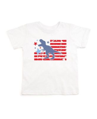 Little Boys All American Dino Short Sleeve T-Shirt