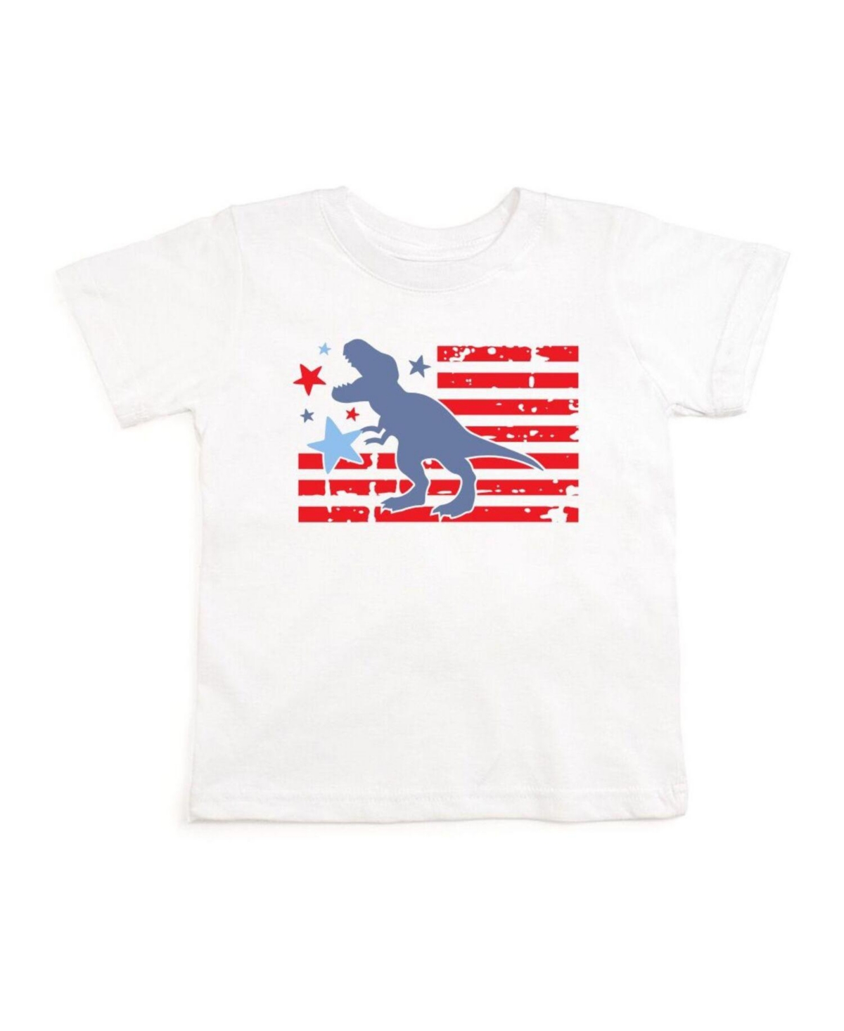 Sweet Wink Little Boys All American Dino Short Sleeve T-Shirt