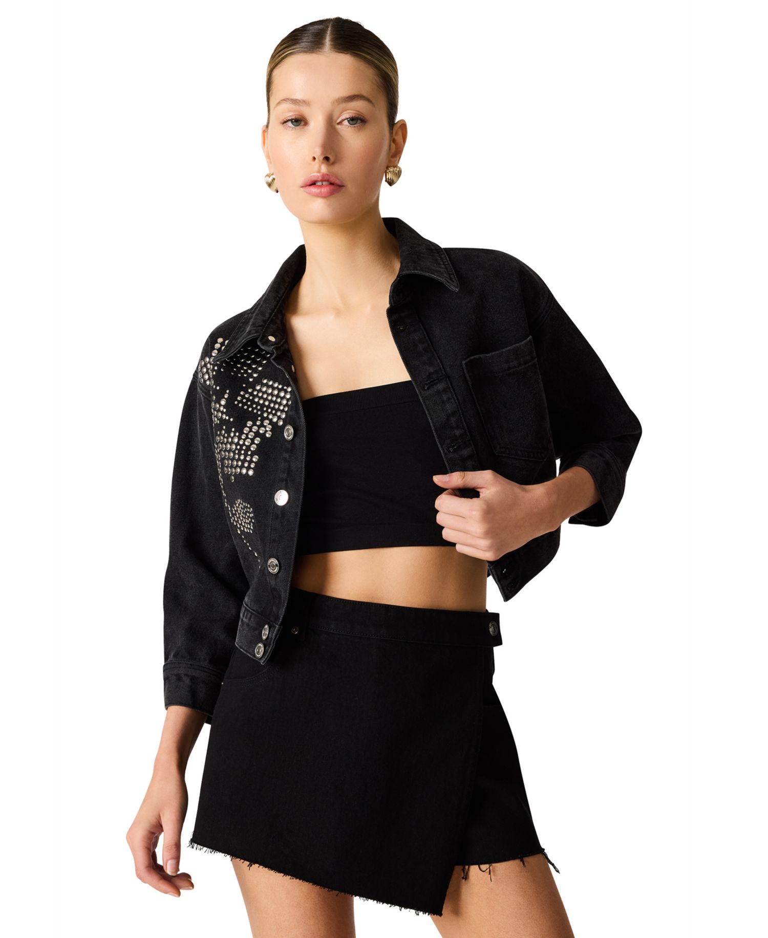 Women's Dove Embellished Denim Jacket