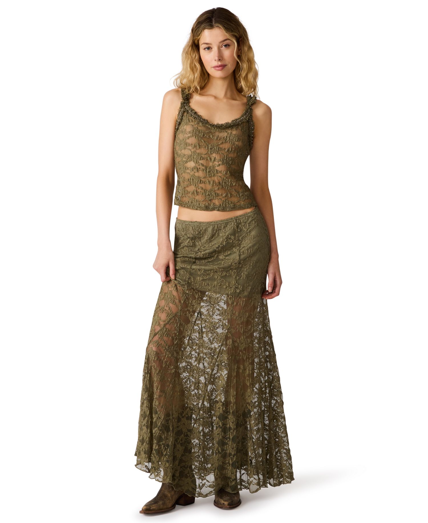 Women's Mirabel Lace Maxi Skirt