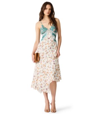 Women's Alesha Sweetheart Neck Sleeveless Midi Dress