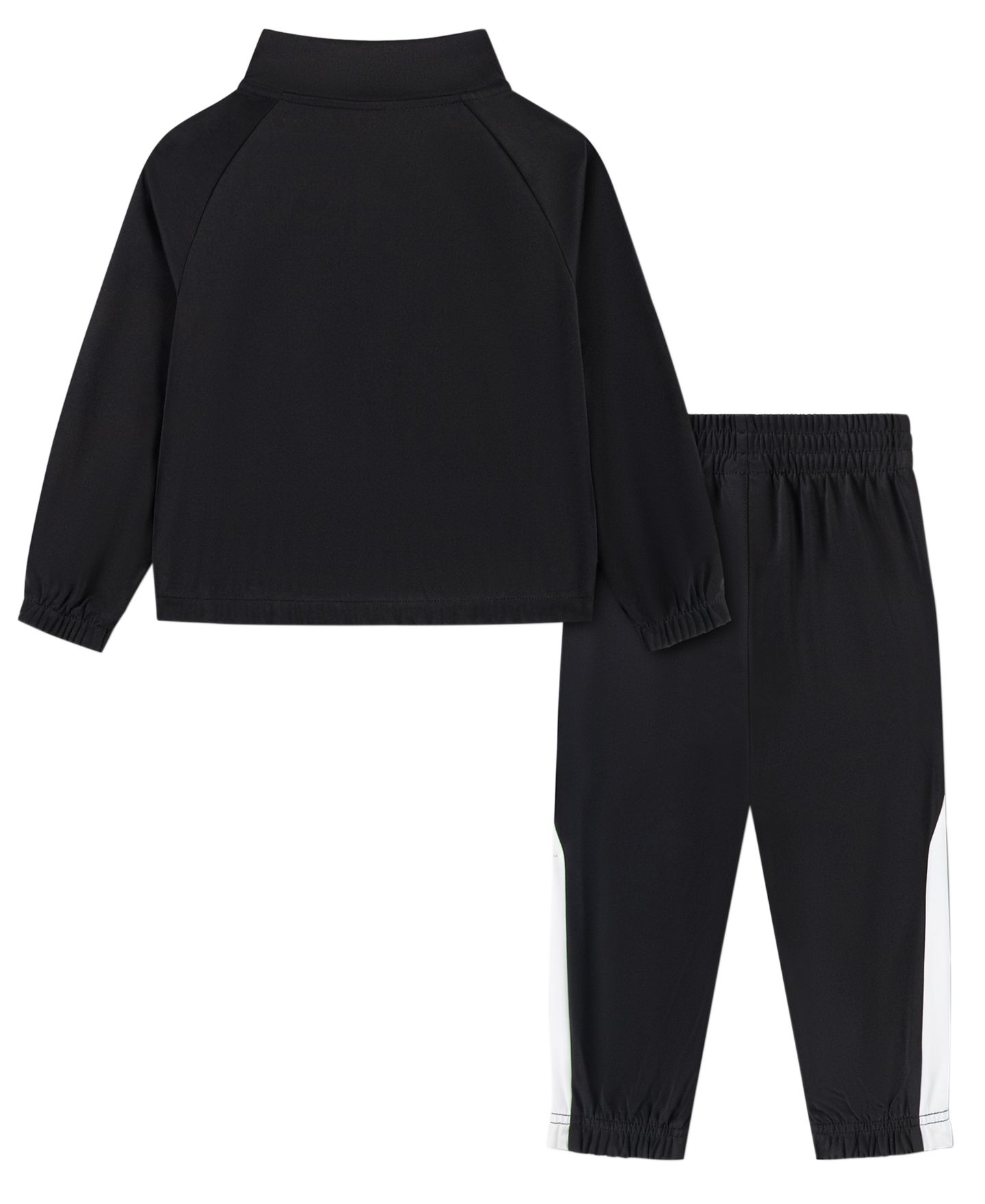 Комплект Jordan Tricot Color Piping Long-Sleeve Jacket and Pants, 2-Piece Set для мальчиков-малышей, цвет: Чёрный — фото 2