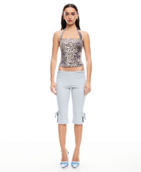 Женские брюки Lioness Coco Pull-On Capri, цвет: Дымчатый