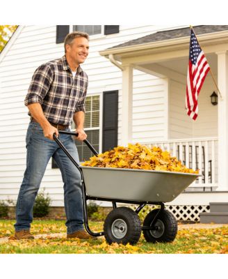  Two-wheeled cart garden cart 10-inch pneumatic wheels