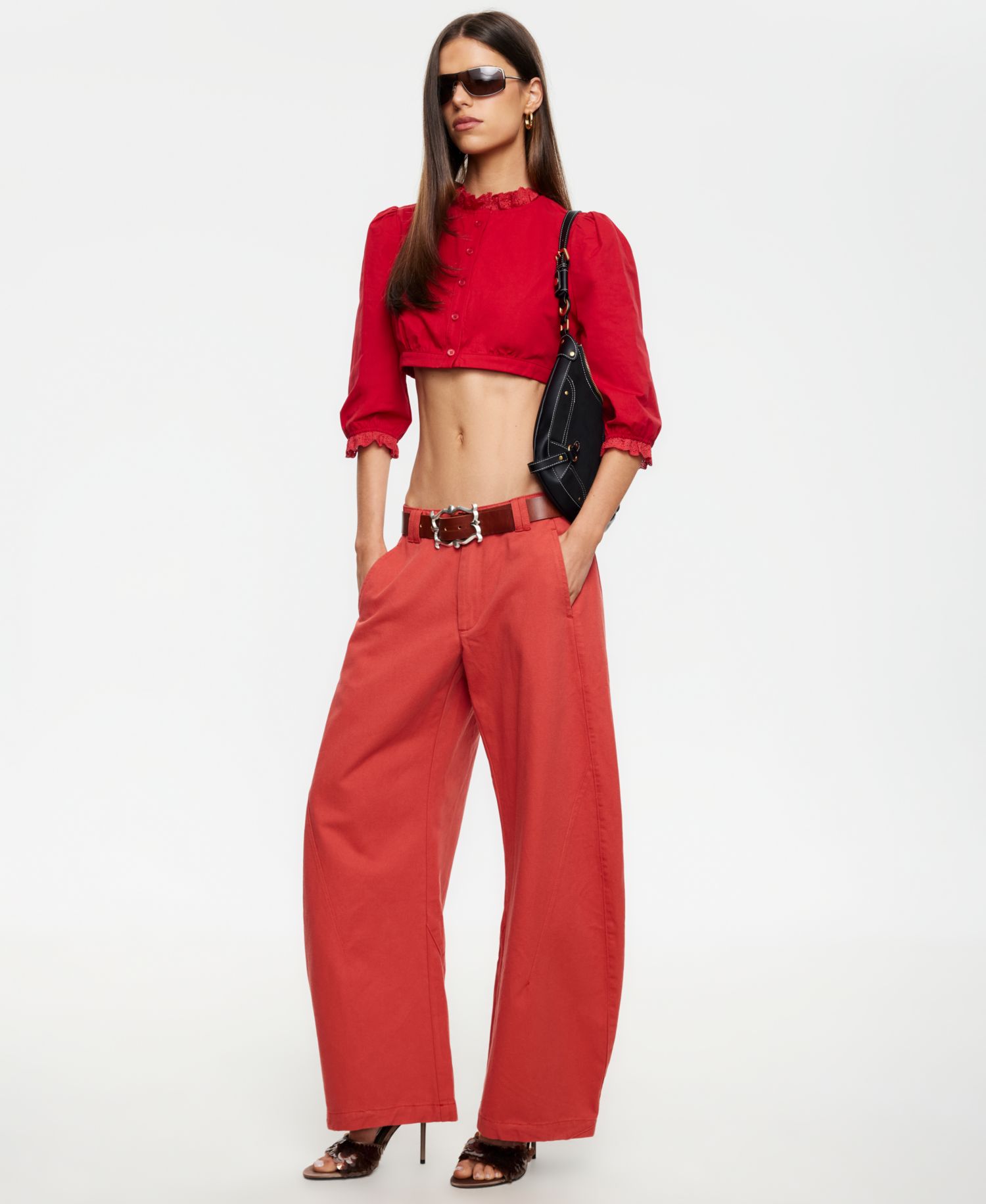 Women's Sideline Low-Rise Barrel Jeans