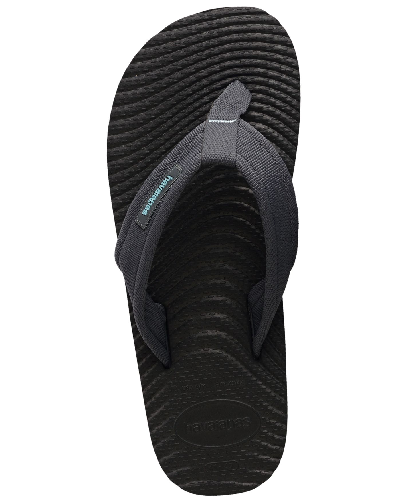 Мужские сандалии Havaianas Surfer Coast Round-Toe, цвет: Чёрный — фото 3