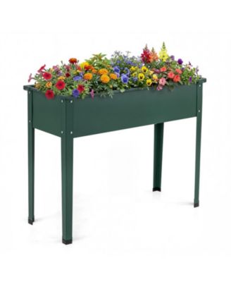 Elevated Metal Raised Garden Bed with Legs