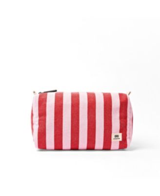 Mayfair Wash Bag in Pastel Multi Stripe