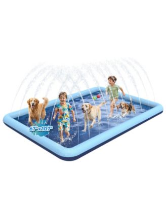 Dog Splash Pad Non-slip Sprinkler Pool Outdoor