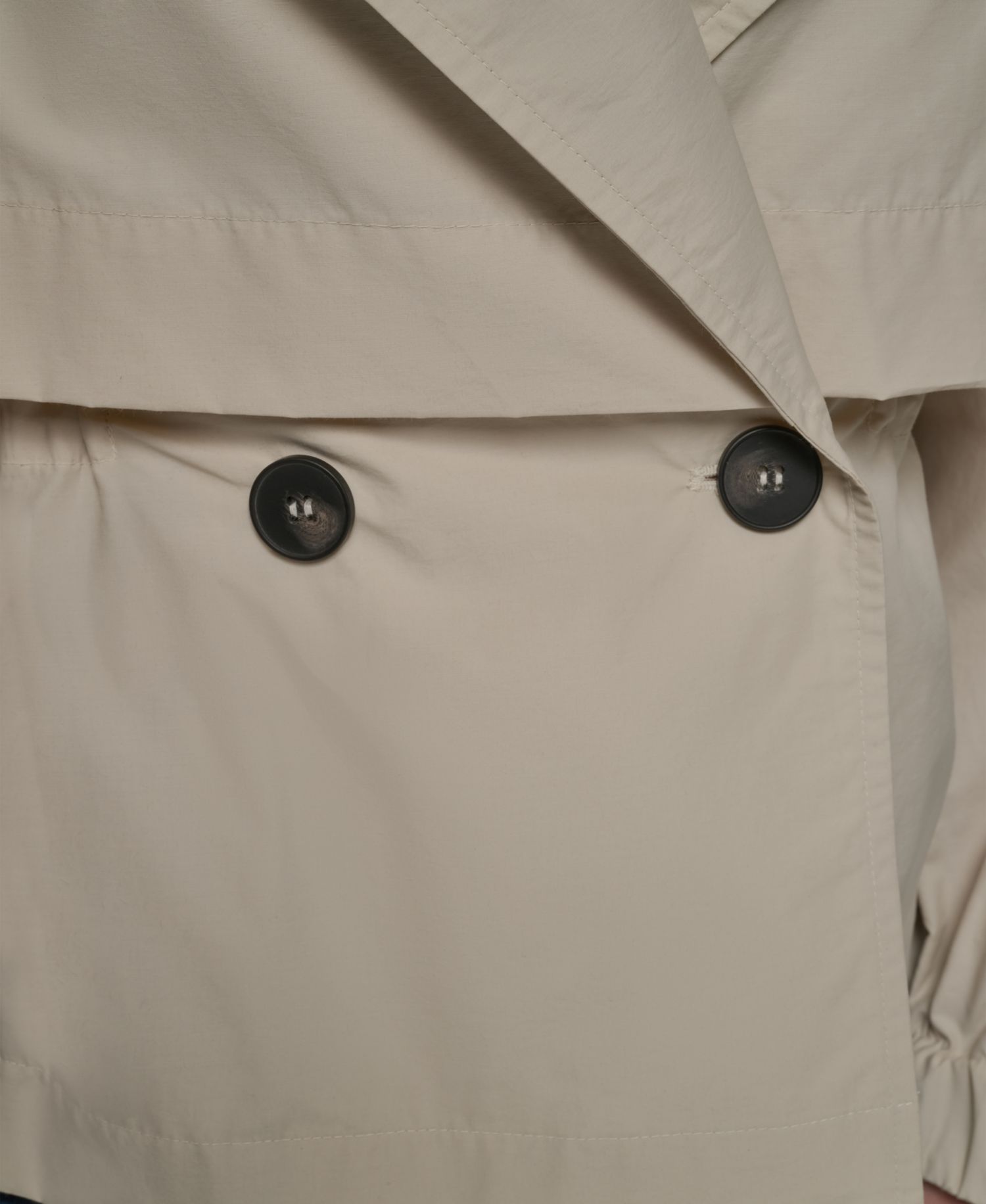 Women's Double-Breasted Flanged Jacket