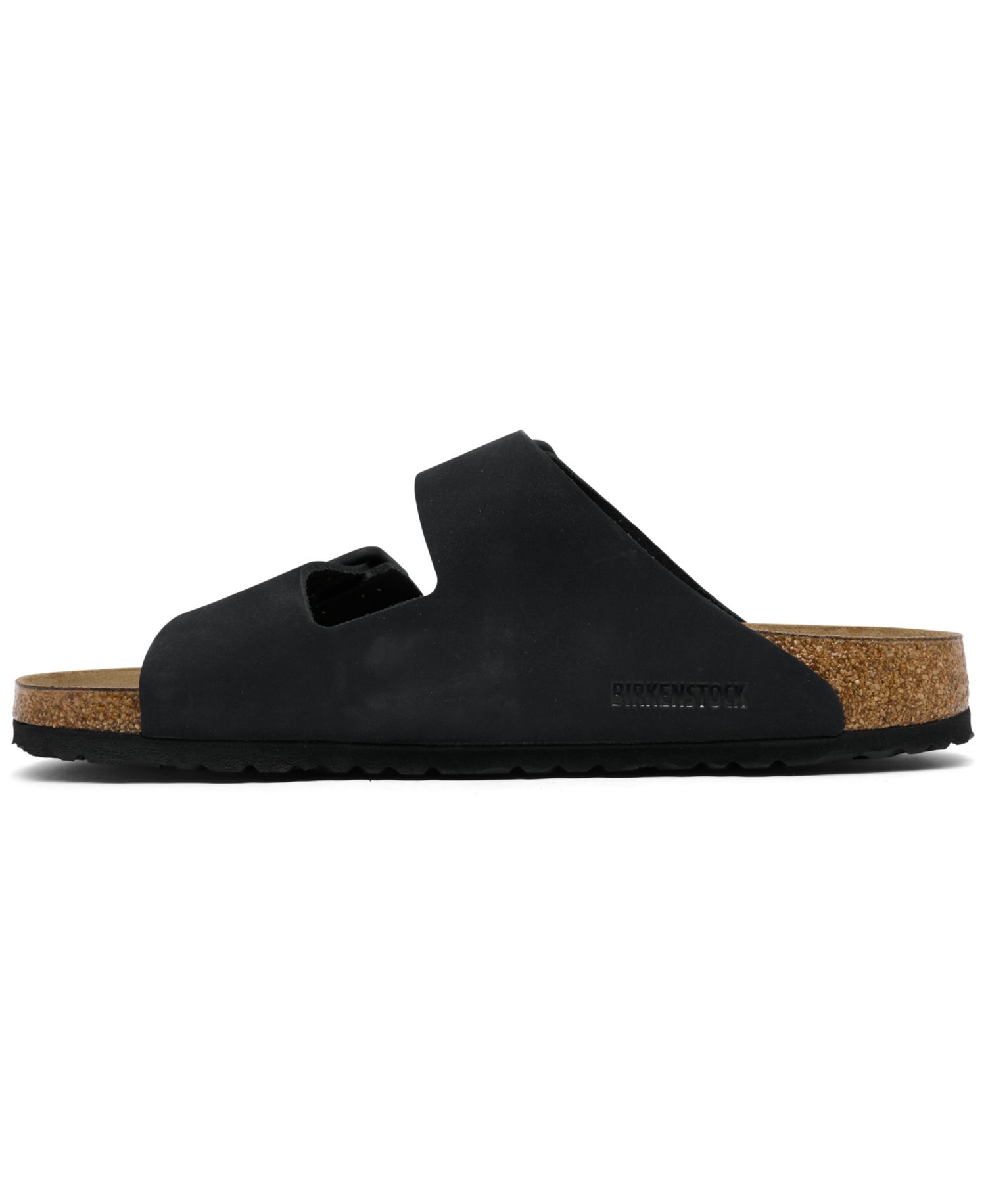 Men's Arizona Wire Buckle Two-Strap Nubuck-Leather Sandals from Finish Line