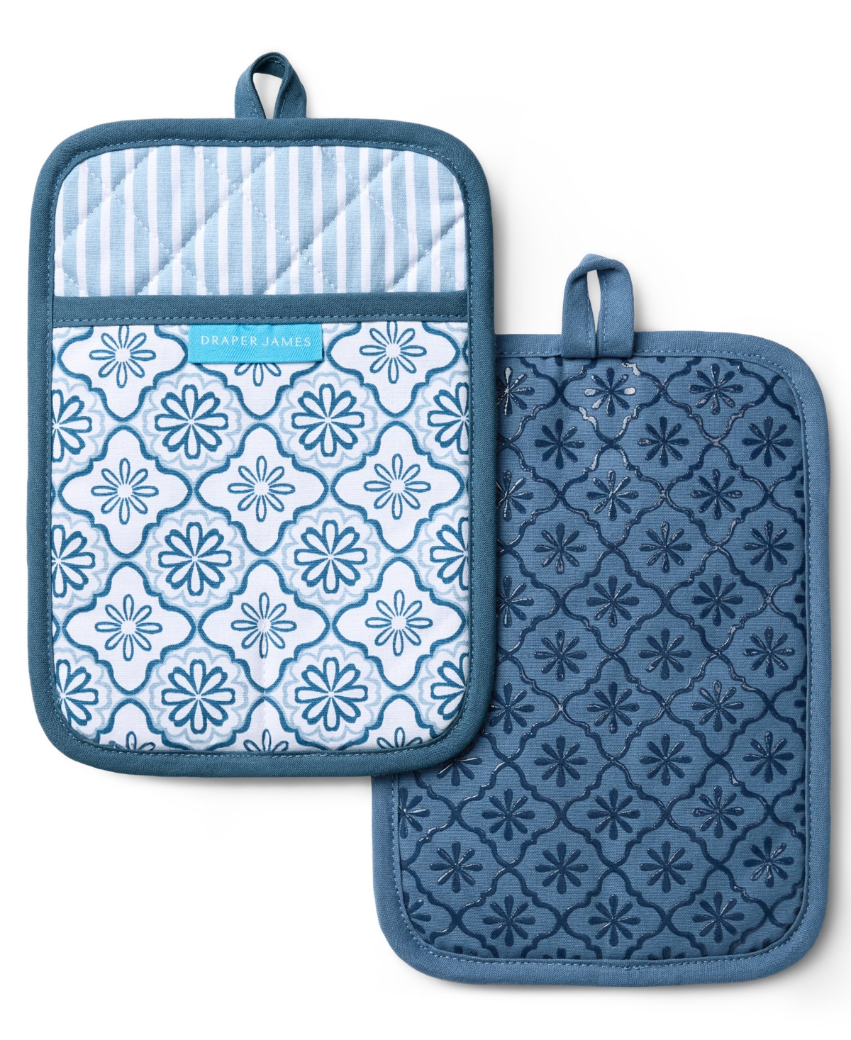 Draper James Allover Geo Floral 2-Pack Pot Holders