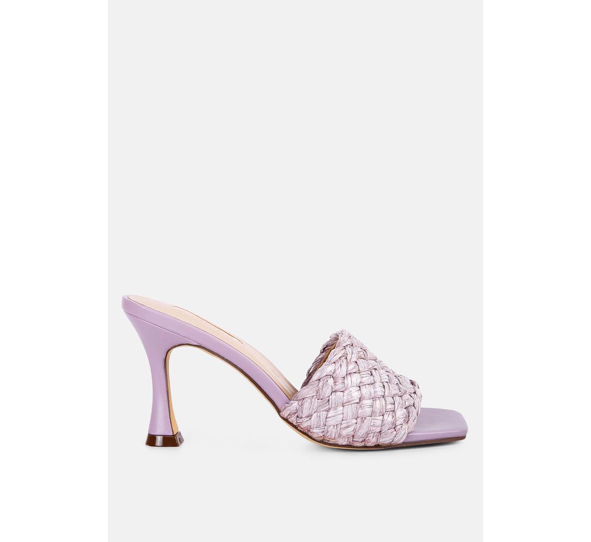 Womens Ny Tour Braided Strap Heel Sandals