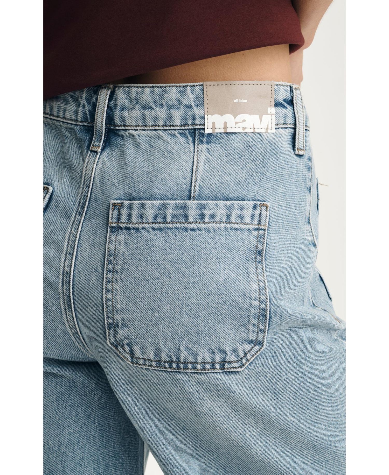 Women's Christine High Rise Wide Leg In Light Classic Denim