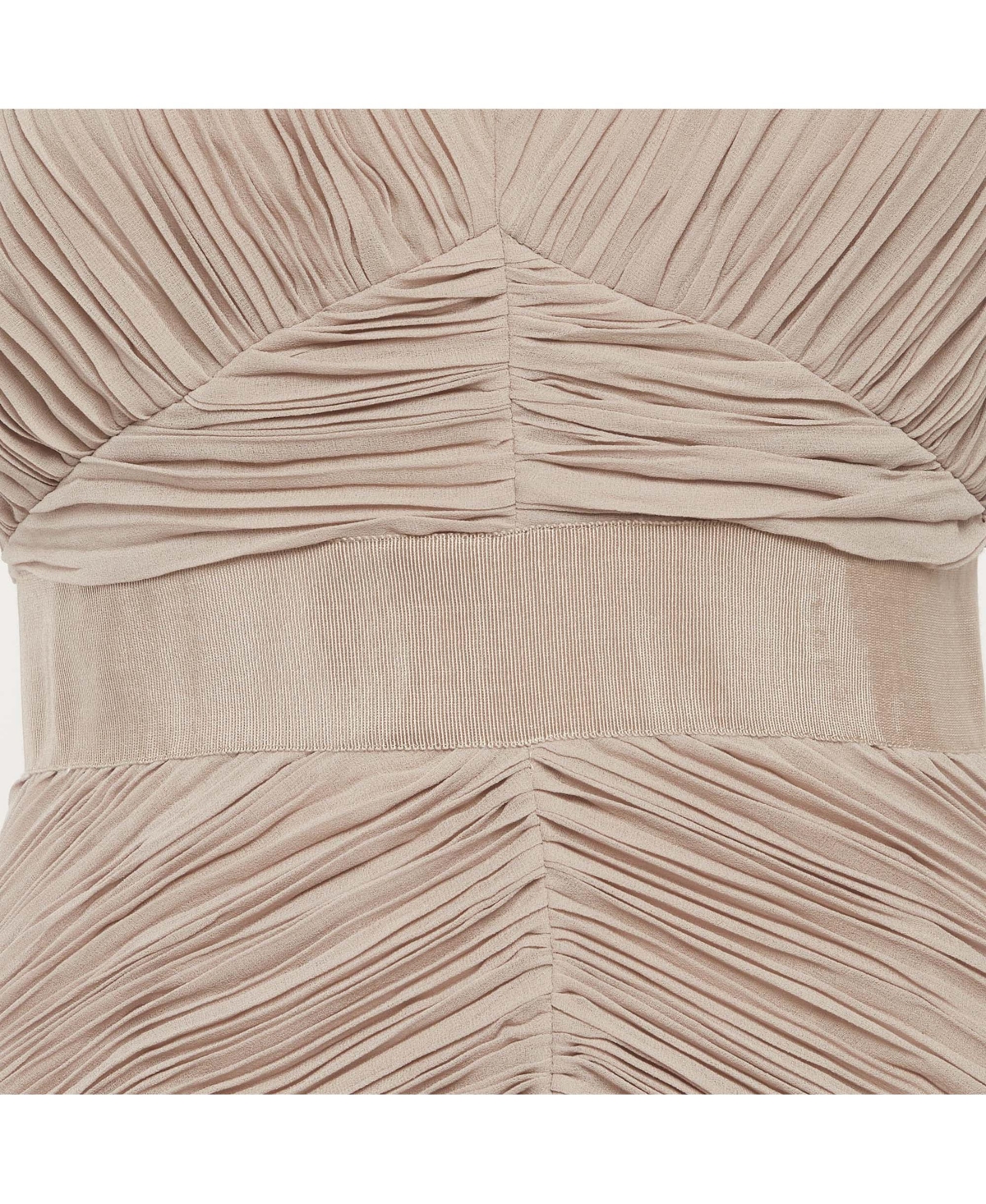 Pre-Owned Burberry Women's Plisse Mini Dress
