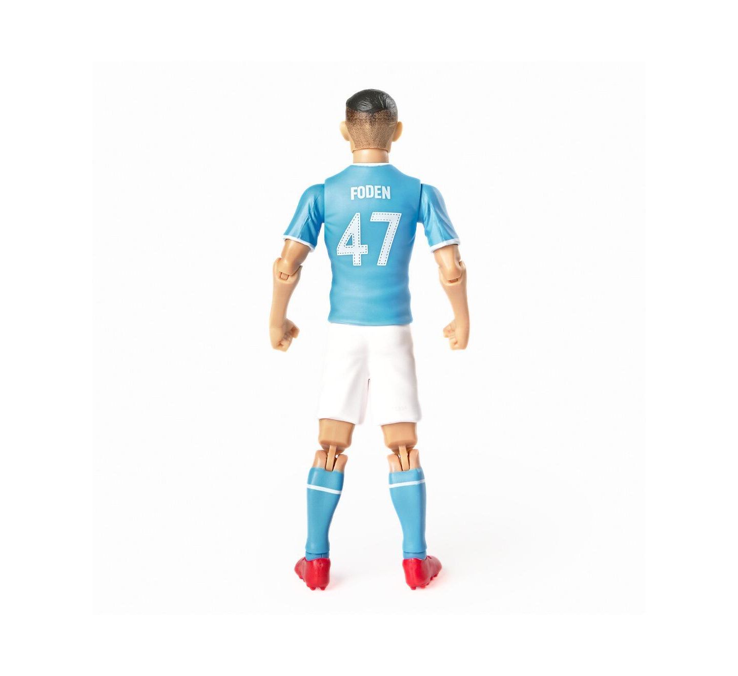 Детская фигурка Banbo Toys Sockers Manchester City Phil Foden 8" Articulated Soccer Action Figure, 14 Years & Up, цвет: Разноцветный — фото 3