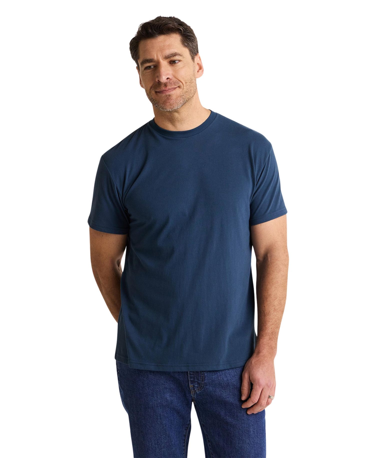 Men's Standard Crew Neck T-Shirts, 6-Pack