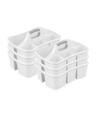 Divided Storage Ultra Caddy Portable Storage Organizers 6 Pack
