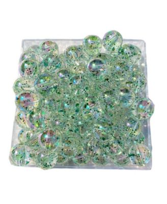 160Piece Set 10mm Acrylic Round Loose Beads for DIY Jewelry