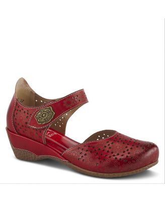 Women's Americana Wedge Mary Jane with Buckle