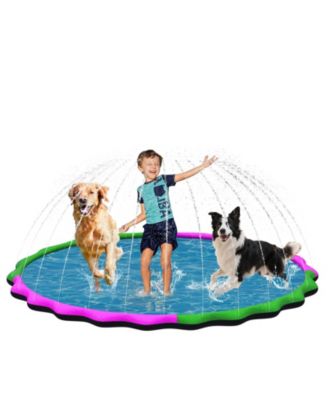 Splash Pad Water Sprinkler Dog Pool Outdoor Summer Fun