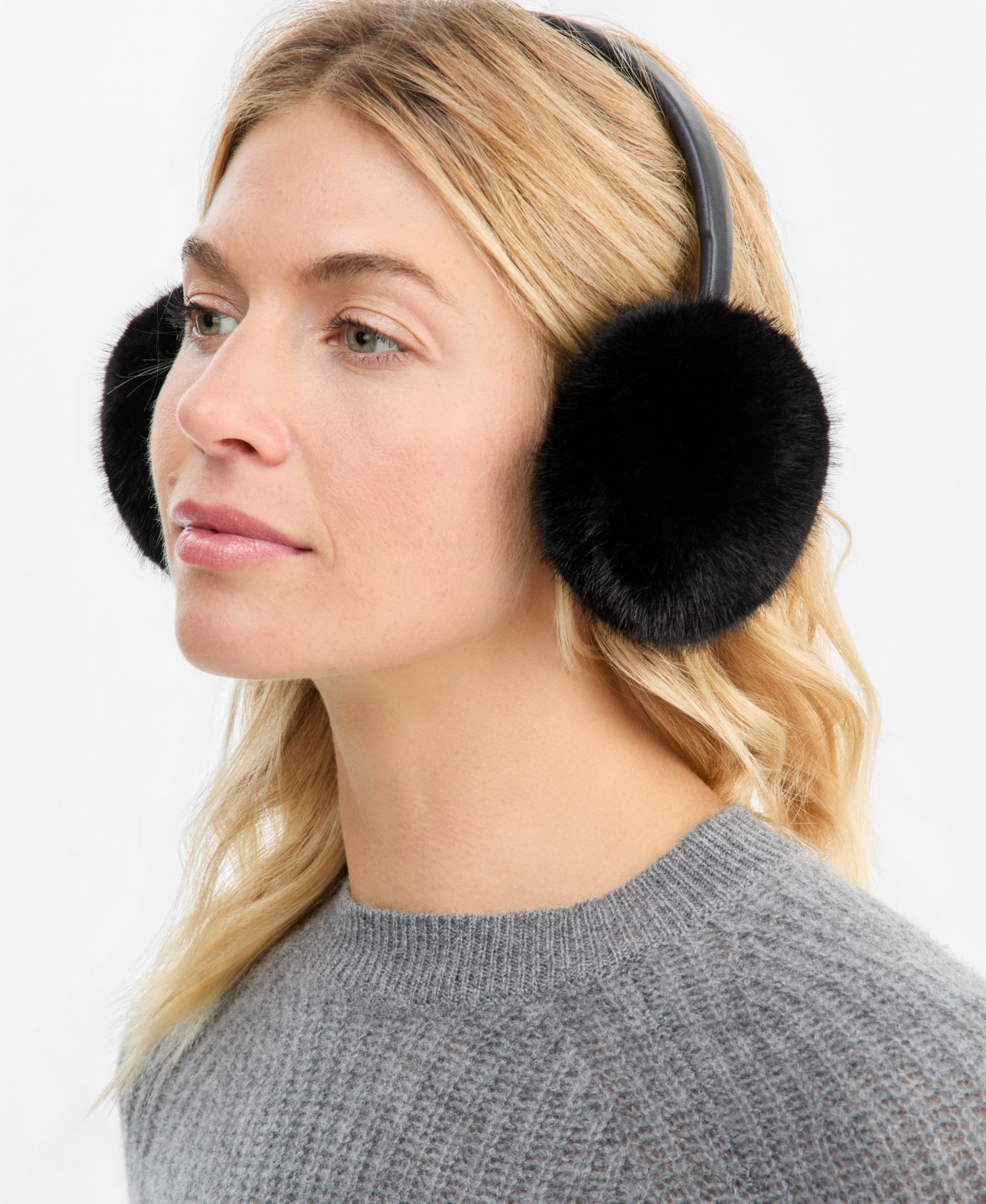 Women's Tipped Faux-Fur Earmuffs