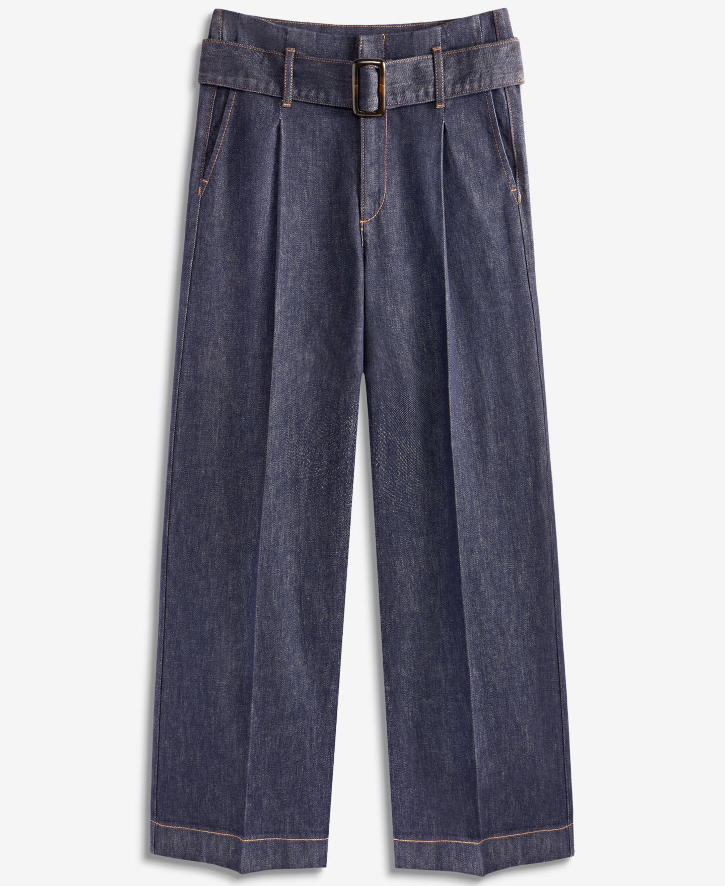 Женские джинсы I.N.C. International Concepts Petite High-Rise Wide-Leg Belted, цвет: Варёный — фото 8