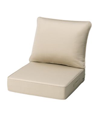 Patio Premium Sunbrella Outdoor Seat Cushions Set (Seat and Back)