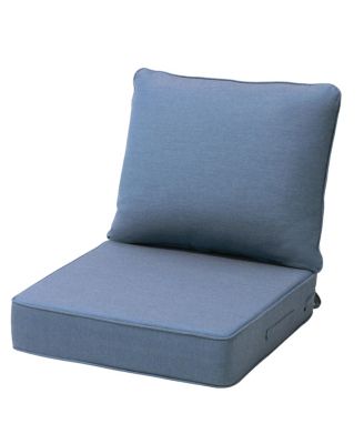 Patio Premium Sunbrella Outdoor Seat Cushions Set (Seat and Back)