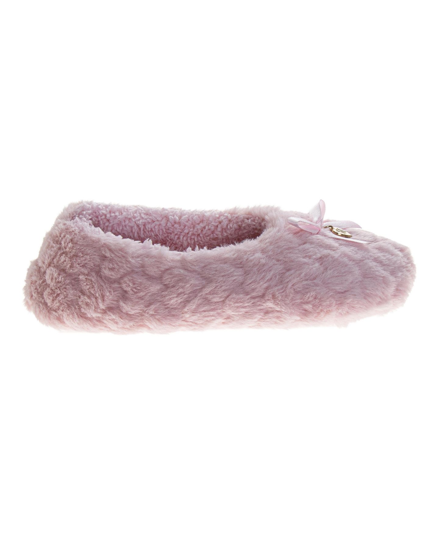 Женские тапочки Badgley Mischka Soft Slippers, цвет: Розовый — фото 2