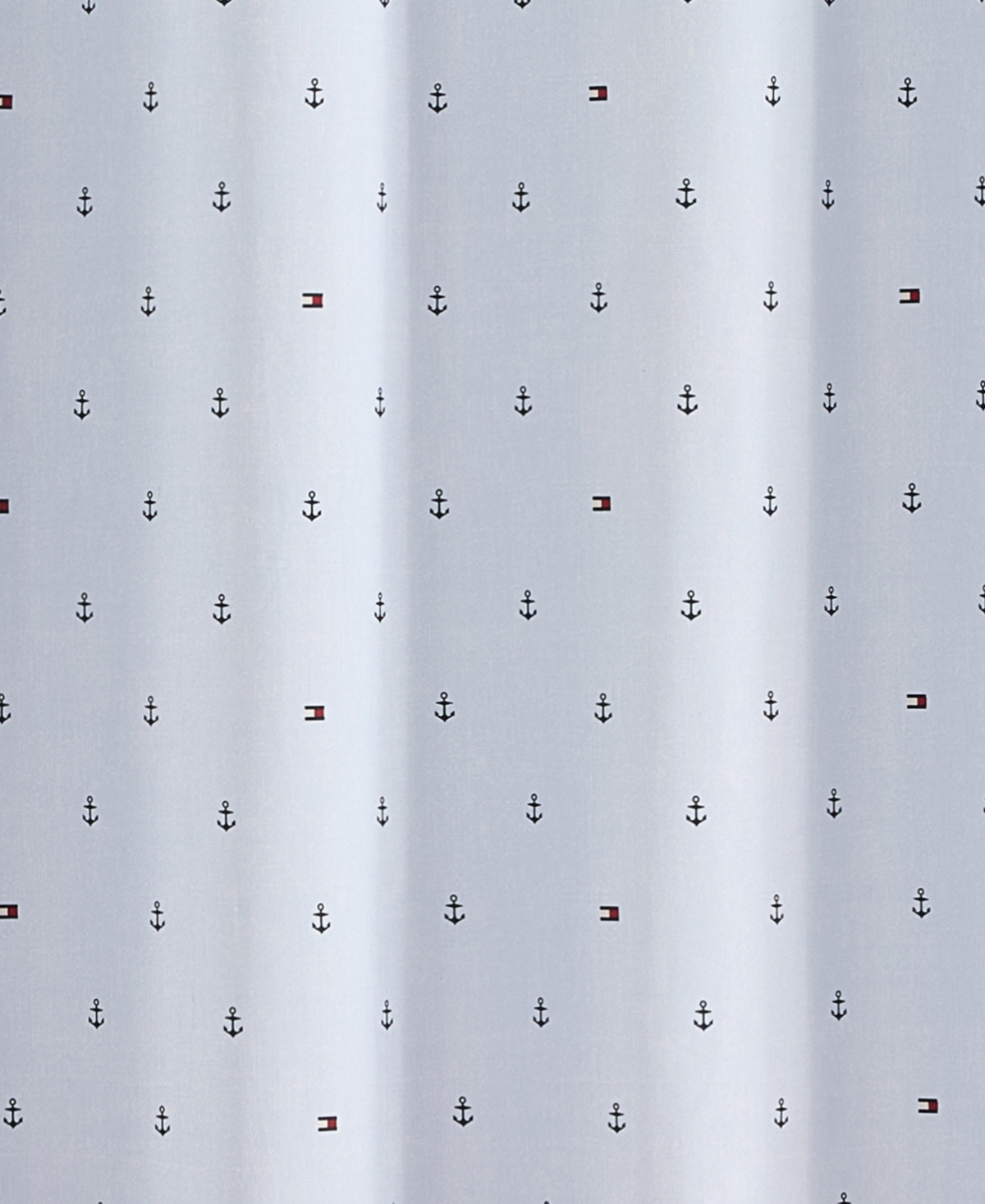 Tommy Hilfiger Anchor And Flag Printed Shower Curtain, 72" x 72"