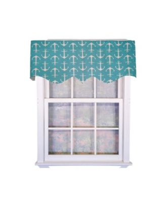 100percentage  Cotton Sinker Regal With  Lining Rod Pocket Window Valance