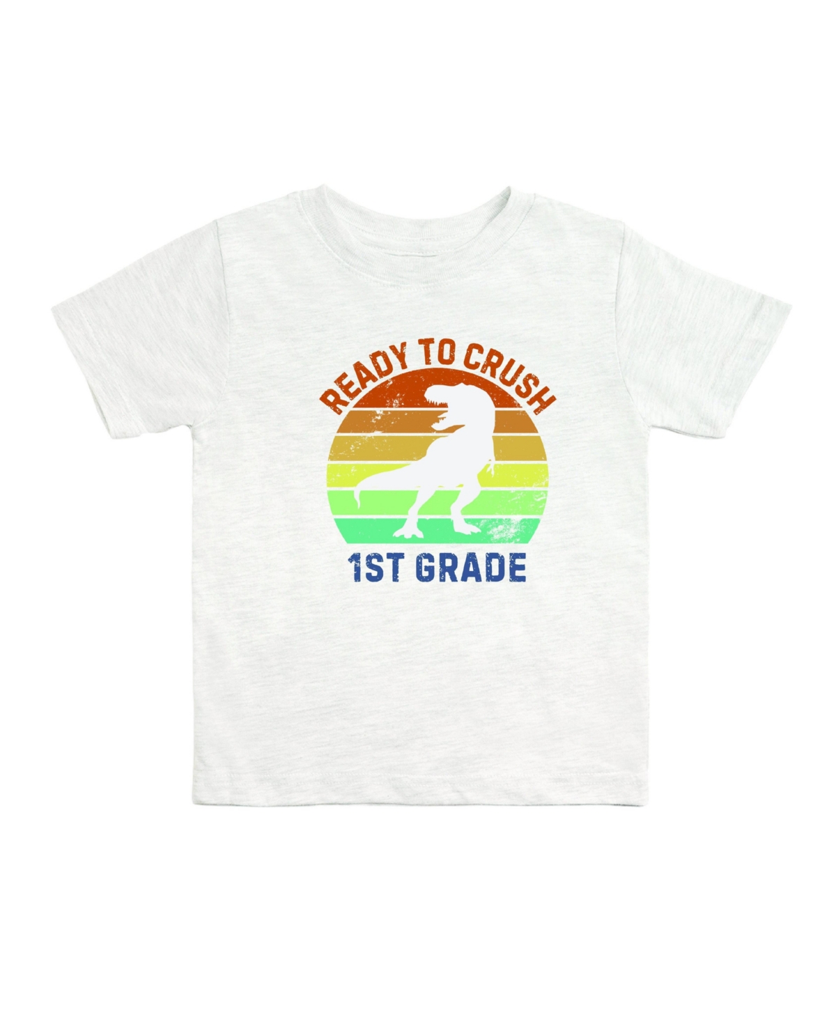 Sweet Wink Little Boys Ready to Crush First Grade Short Sleeve T-Shirt