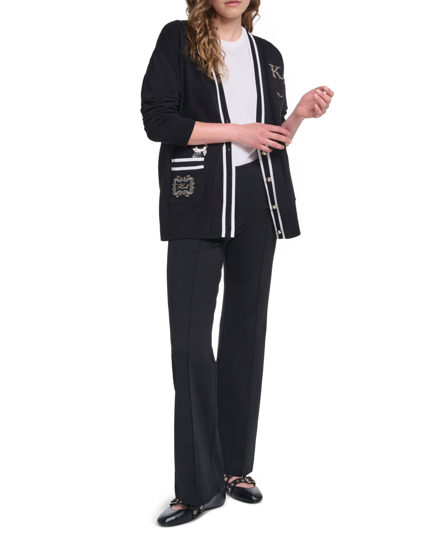 Petite Silky Pull-On Pants