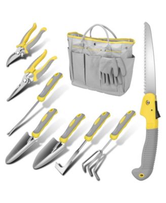 Garden Tool Set Heavy Duty Stainless Steel Hand Tools With Bag Kit Gifts