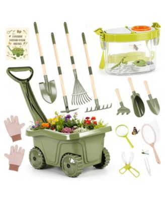 Gardening Tools Kit Wheelbarrow House 3-5