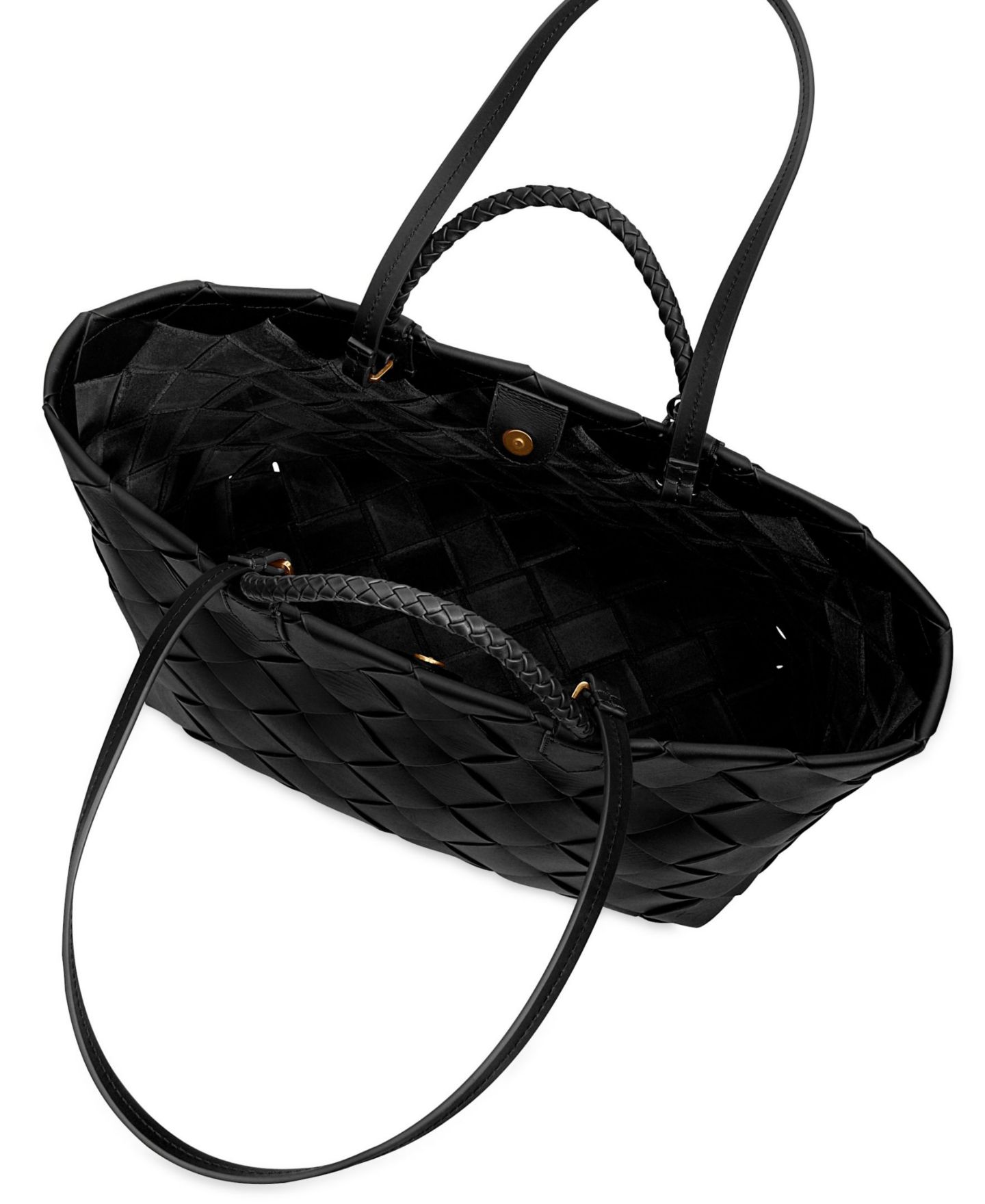 Женская сумка Rebecca Minkoff Frankie Large Leather Tote, цвет: Чёрный — фото 4
