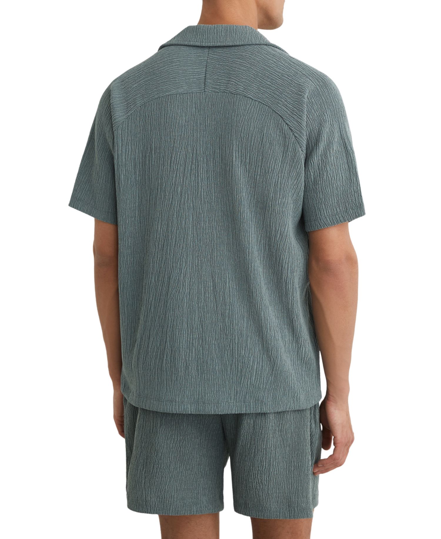 Men's Knox Textured Raglan Cuban Shirt