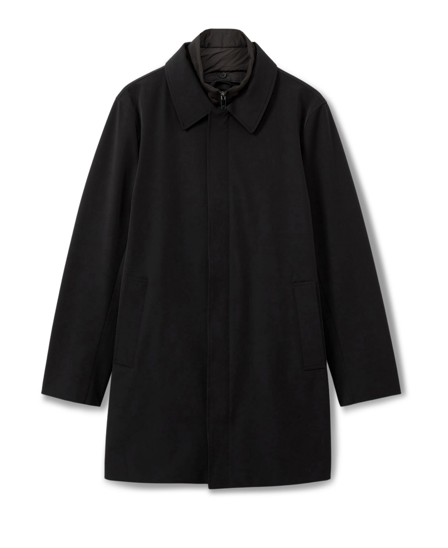 Men's Logan Hybrid Removable Funnel Neck Overcoat