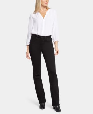 Petite Barbara Mid-Rise Bootcut Jeans